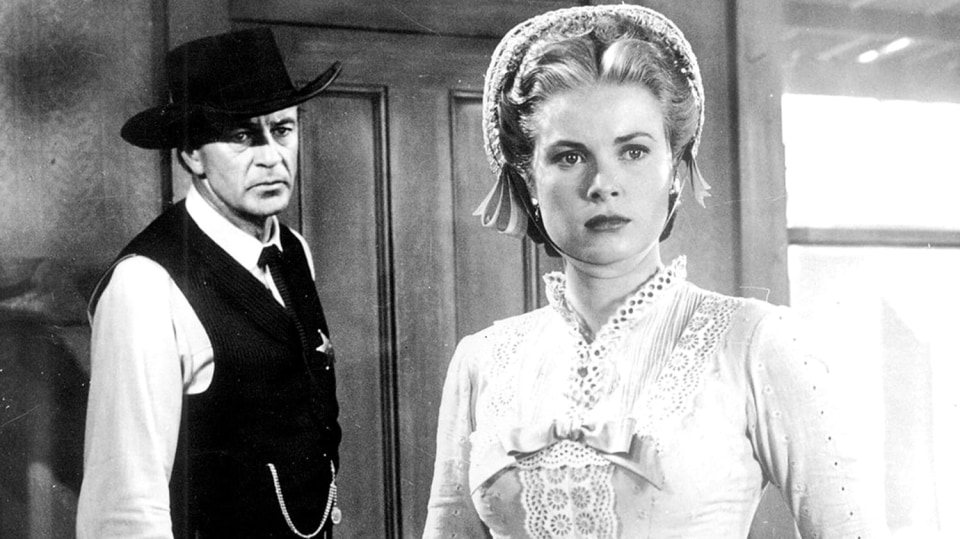 Gary Cooper a Grace Kelly v jednom z nejunikátnějších hollywoodských westernů V pravé poledne.